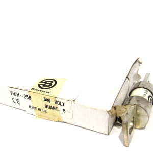 BOX OF 5 NEW BUSSMANN FWH-35B FUSES FWH35B
