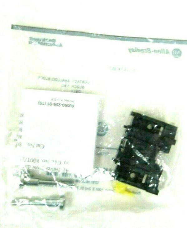 LOT OF 3 ALLEN BRADLEY 800T-XD1 CONTACT SHALLOW BLOCK SER D 800TXD1 - Image 3
