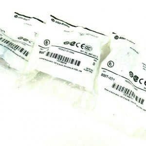 LOT OF 3 ALLEN BRADLEY 800T-XD1 CONTACT SHALLOW BLOCK SER D 800TXD1