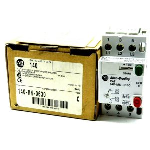NEW ALLEN BRADLEY 140-MN-0630 STARTER MOTOR BREAKER SERIES C 140MN0630