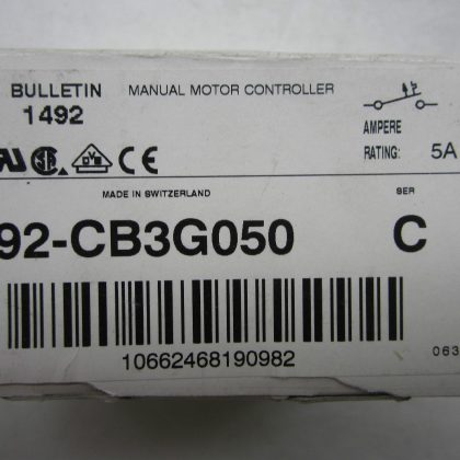 NEW ALLEN BRADLEY 1492-CB3G050 CIRCUIT BREAKER 1492CB3G050