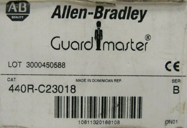 NEW ALLEN BRADLEY 440R-C23018 SAFETY RELAY SER B 440RC23018 - Image 5