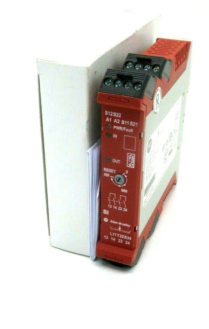 NEW ALLEN BRADLEY 440R-S12R2 SINGLE INPUT SAFETY RELAY SERIES A 440RS12R2 - Image 3