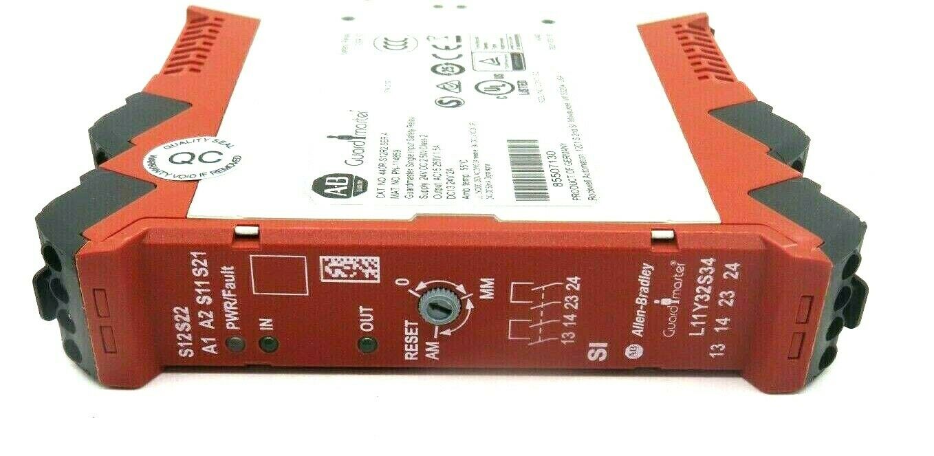 NEW ALLEN BRADLEY 440R-S12R2 SINGLE INPUT SAFETY RELAY SERIES A 440RS12R2 - Image 5