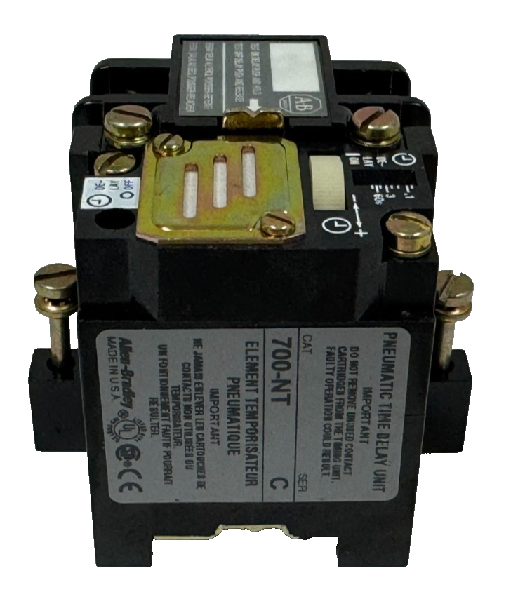 NEW ALLEN BRADLEY 700-NT PNEUMATIC TIME DELAY UNIT SER. C 700NT - Image 3