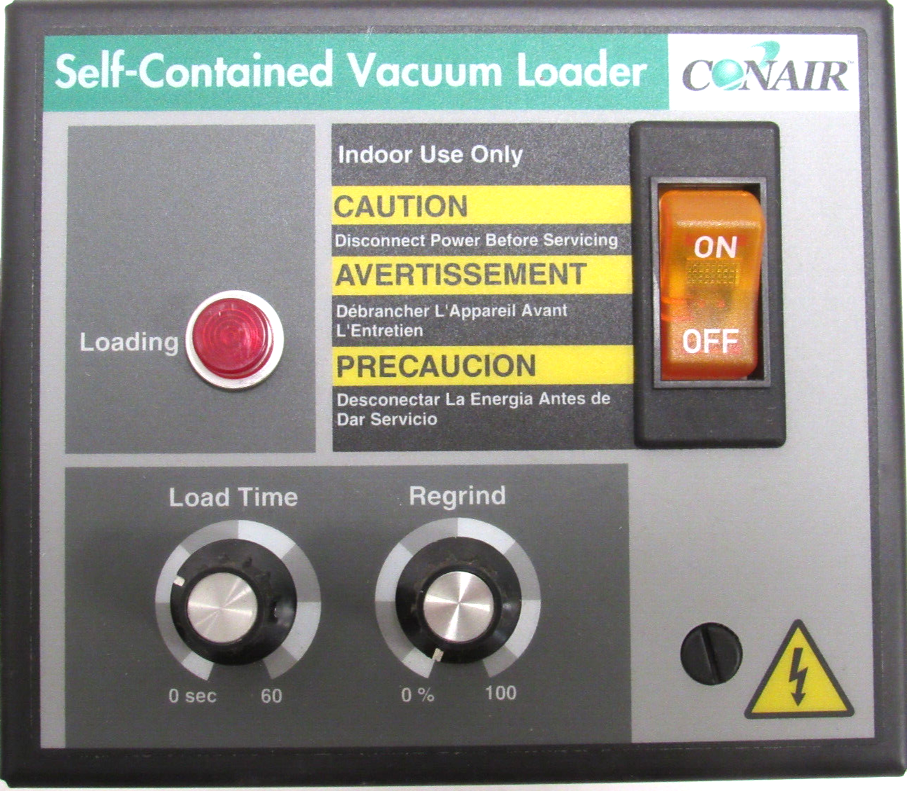 NEW CONAIR 10753602 SELF-CONTAINED VACUUM LOADER - Image 3