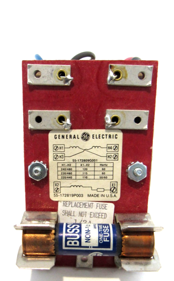 NEW GENERAL ELECTRIC 55-172809G001 VOLTAGE TRANSFORMER CR308XT104A - SB ...