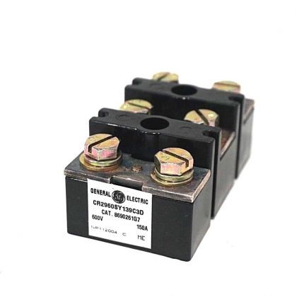 NEW GENERAL ELECTRIC CR2960SY139C3D TERMINAL BLOCK 600V  150A