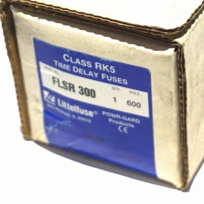 NEW LITTLELFUSE FLSR 300 TIME DELAY FUSE 600V, FLSR300