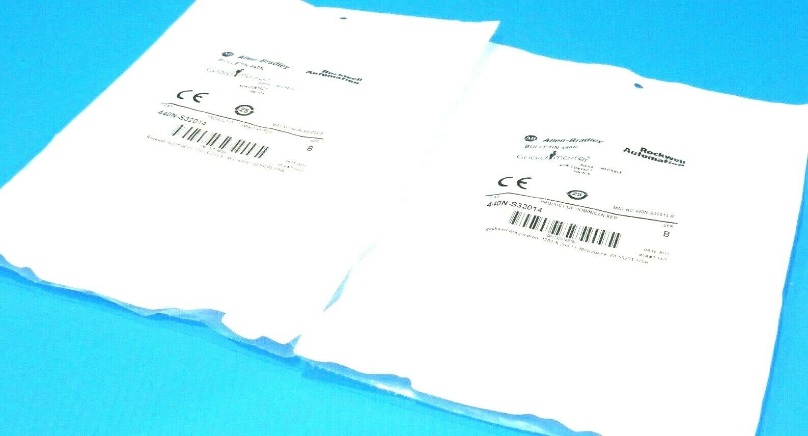 NEW LOT OF 2 ALLEN BRADLEY 440N-S32014 NONCONTACT SWITCH 440NS32014