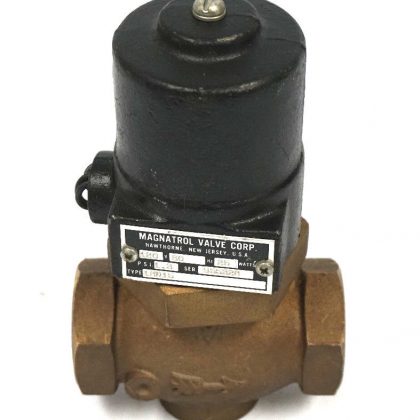 NEW MAGNATROL VALVE 18D15 SOLENOID VALVE 120V, 25W, 1.3PSI