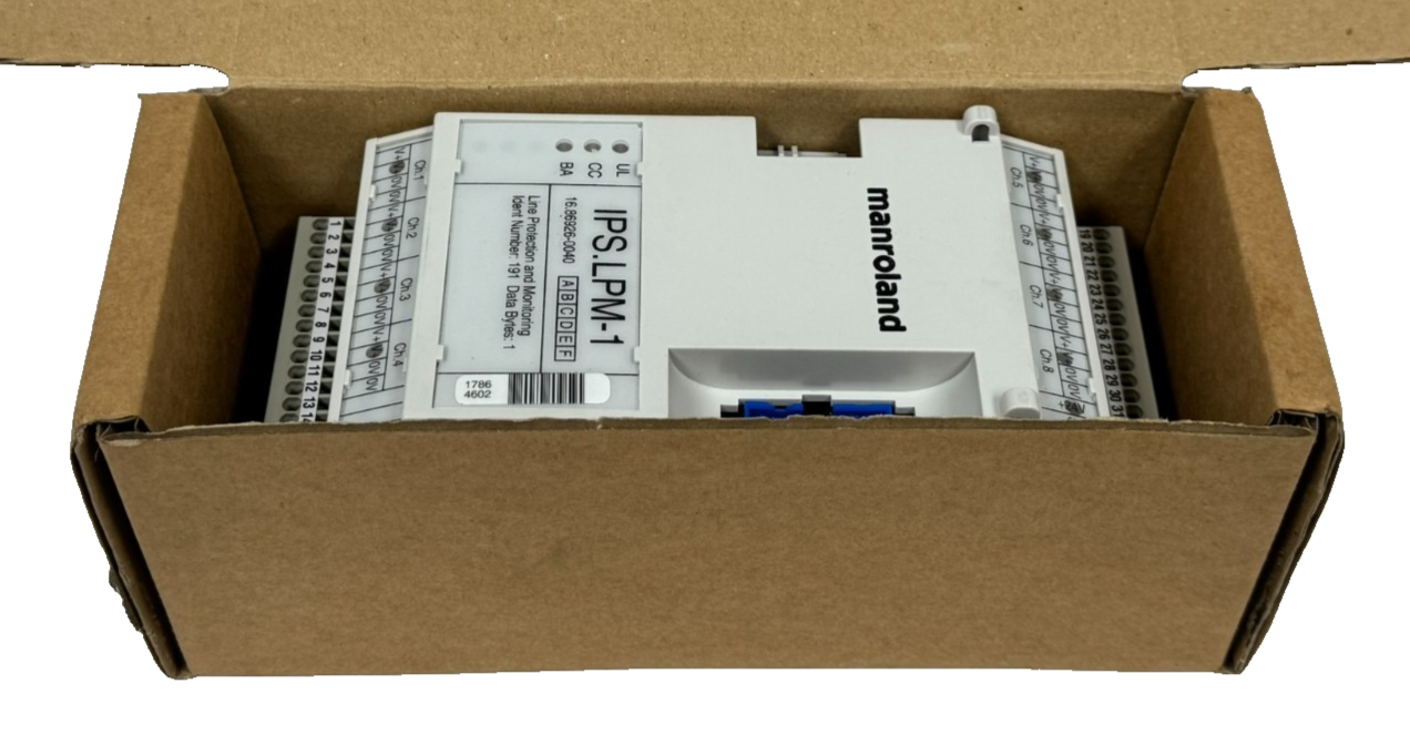 NEW MAN ROLAND IPS.LPM-1 LINE PROTECTION & MONITORING MODULE 16.86926-0040 - Image 3