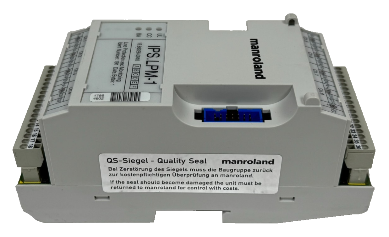 NEW MAN ROLAND IPS.LPM-1 LINE PROTECTION & MONITORING MODULE 16.86926-0040 - Image 5