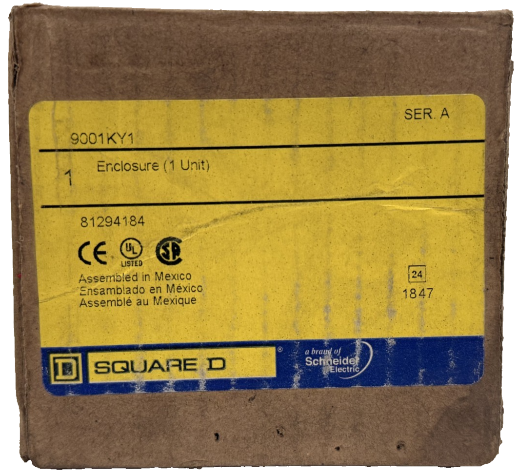 NEW SQUARE D 9001KY1 ENCLOSURE - SB Industrial Supply, Inc.