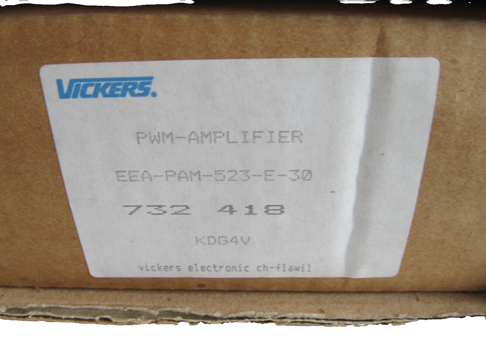 NEW VICKERS EEA-PAM-523-E-30 AMPLIFIER CARD EEAPAM523E30 - Image 6