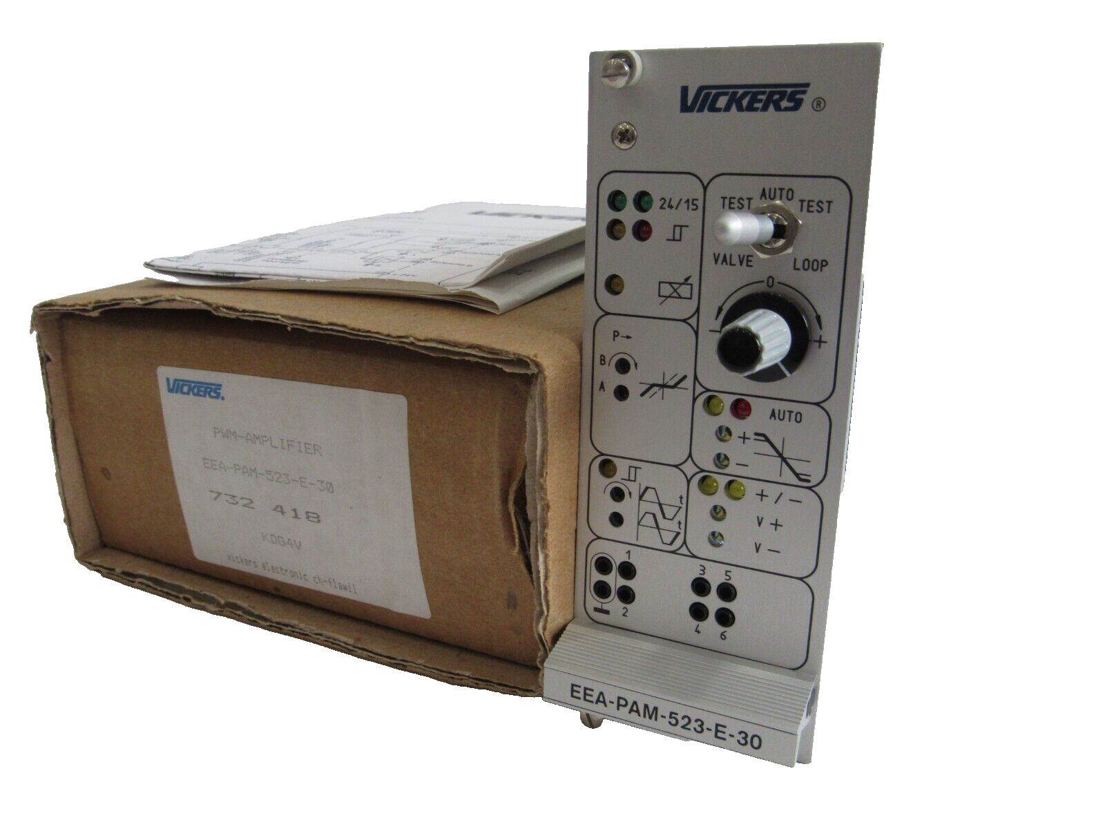 NEW VICKERS EEA-PAM-523-E-30 AMPLIFIER CARD EEAPAM523E30