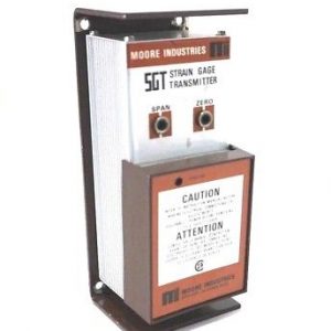 USED MOORE INDUSTRIES SGT/5-15MVFS/4-20MA/117AC-STD STRAIN GAUGE TRANSMITTER
