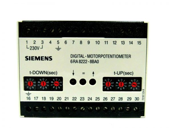 USED SIEMENS 6RA-8222-8BA0 POTENTIOMETER 6RA82228BA0 - Image 3