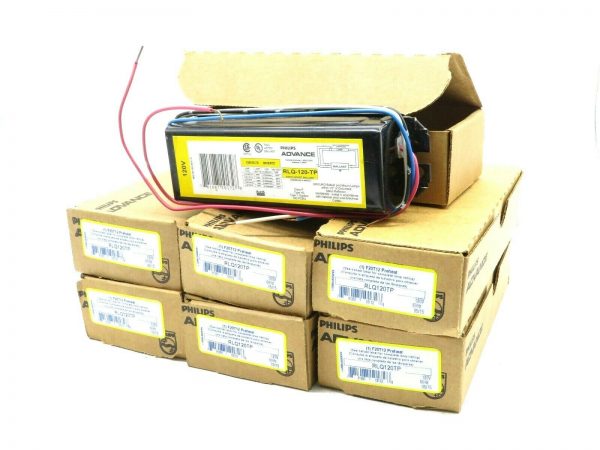 7 NEW PHILIPS ADVANCE RLQ-120-TP BALLAST 12V 60HZ RLQ120TP