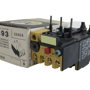 ALLEN BRADLEY 193-BSB80 OVERLOAD RELAY SER. B 193BSB80 NEW, SURPLUS