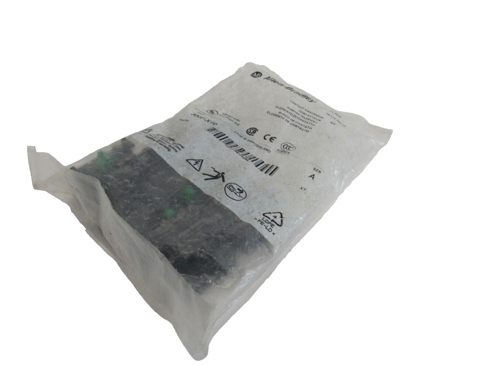 ALLEN BRADLEY 800F-X10 CONTACT CARTRIDGE SER. A 800FX10 10 PCS. NEW, SURPLUS