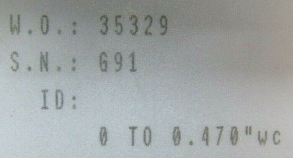 NEW AIR MONITOR CORP DPT2500 VELTRON PRESSURE AND FLOW TRANSMITTER - Image 4