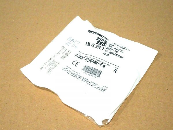 NEW ALLEN BRADLEY 42EF-D1MPAK-F4 DIFFUSE SENSOR SER.A 42EFD1MPAKF4
