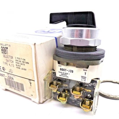 NEW ALLEN BRADLEY 800T-J20A SELECTOR SWITCH SERIES T 800TJ20A