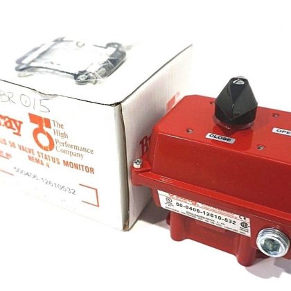 NEW BRAY CONTROLS 50-0406-12610-532 VALVE STATUS MONITOR 50040612610532