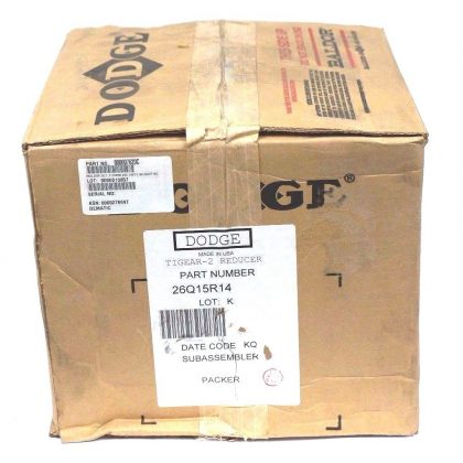 NEW DODGE 26Q15R14 TIGEAR 2 REDUCER 15:1 RATIO