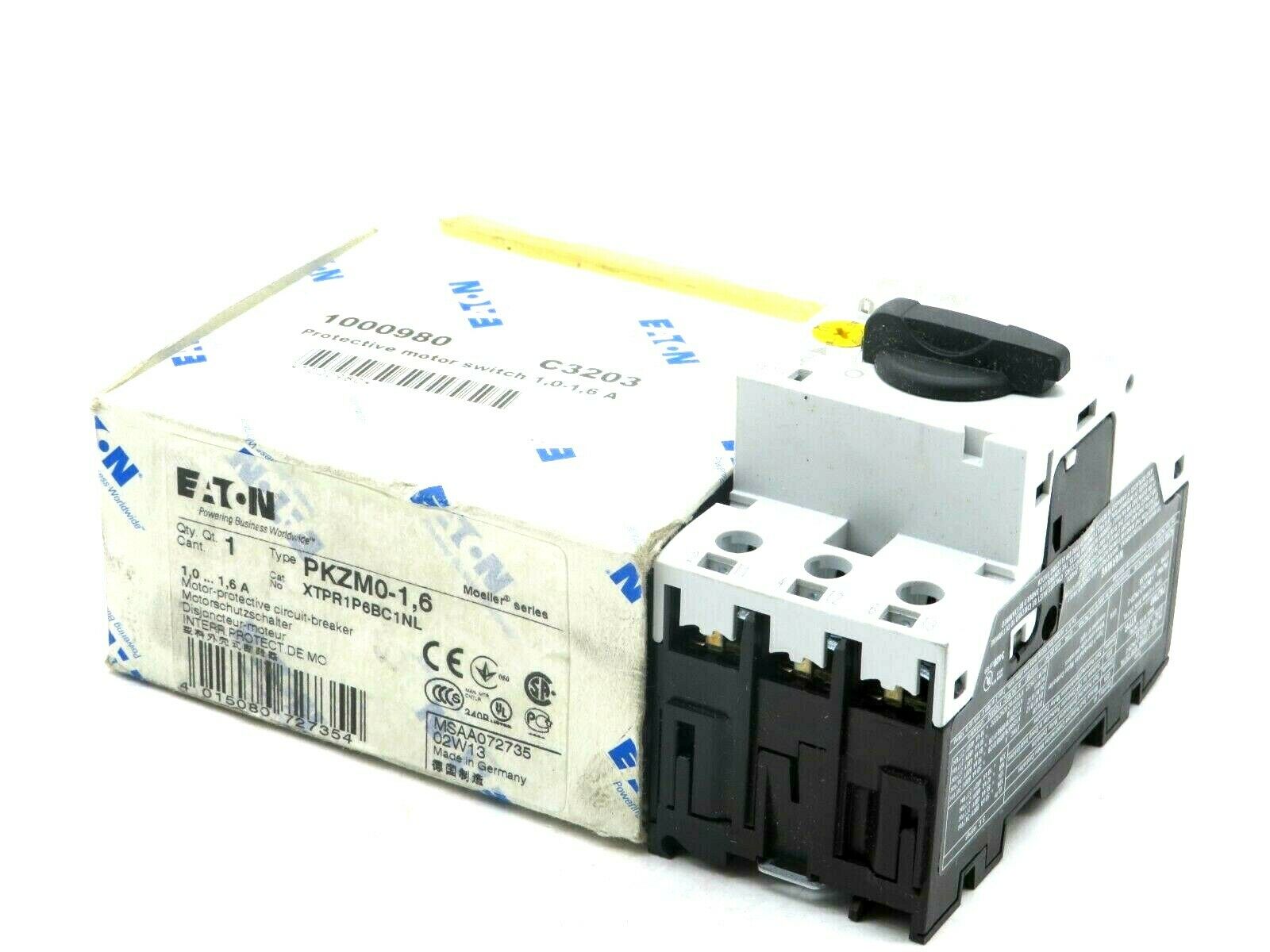 NEW EATON PKZMO-16 CIRCUIT BREAKER PKZMO16 - SB Industrial Supply, Inc.