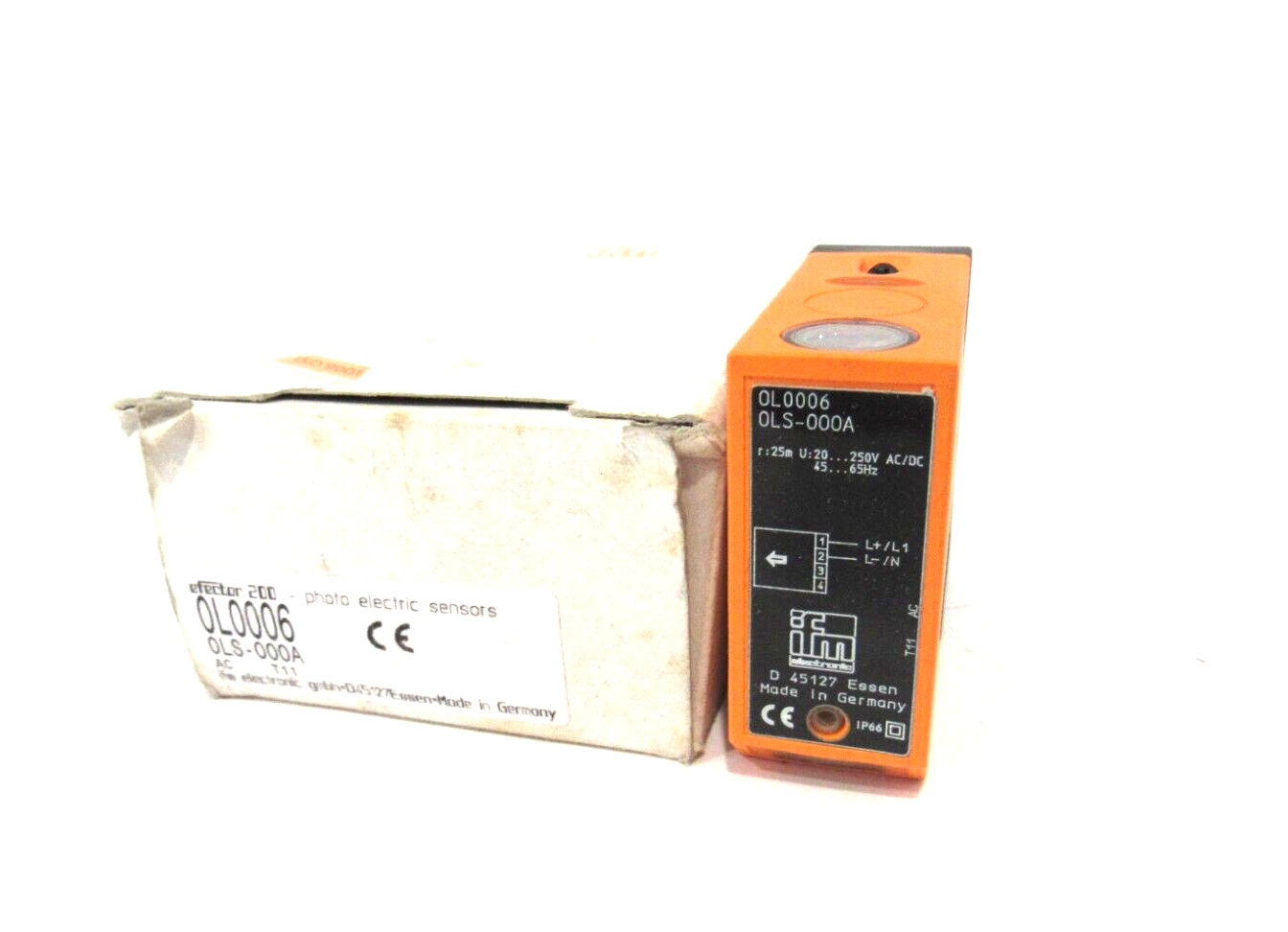 NEW EFECTOR OLS-000A THROUGH BEAM SENSOR TRANSMITTER OL0006 OLS000A