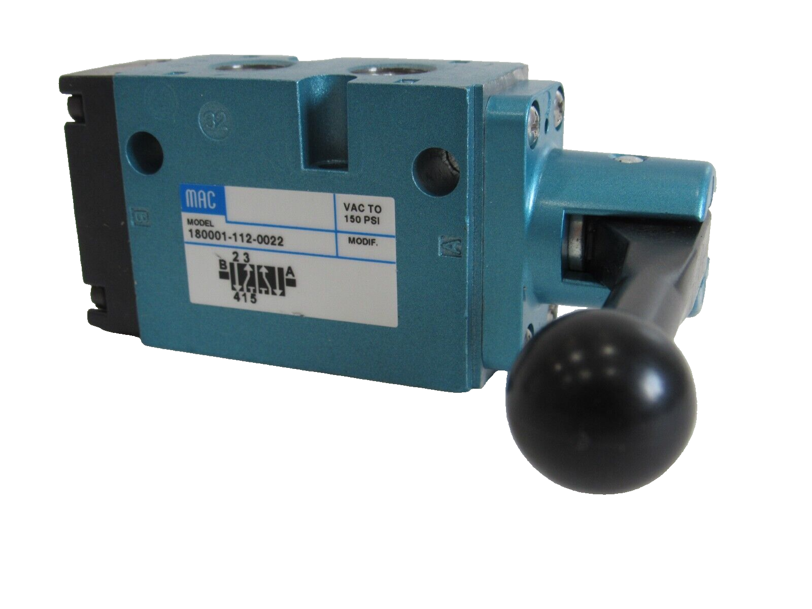 NEW MAC VALVES 180001-112-0022 SOLENOID VALVE 1800011120022