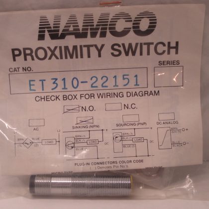 NEW NAMCO ET310-22151 PROXIMITY SWITCH
