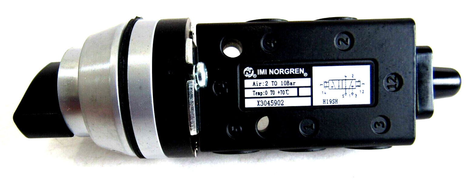 Valvola meccanica Norgren, con A leva X302, G G 1/8 III B