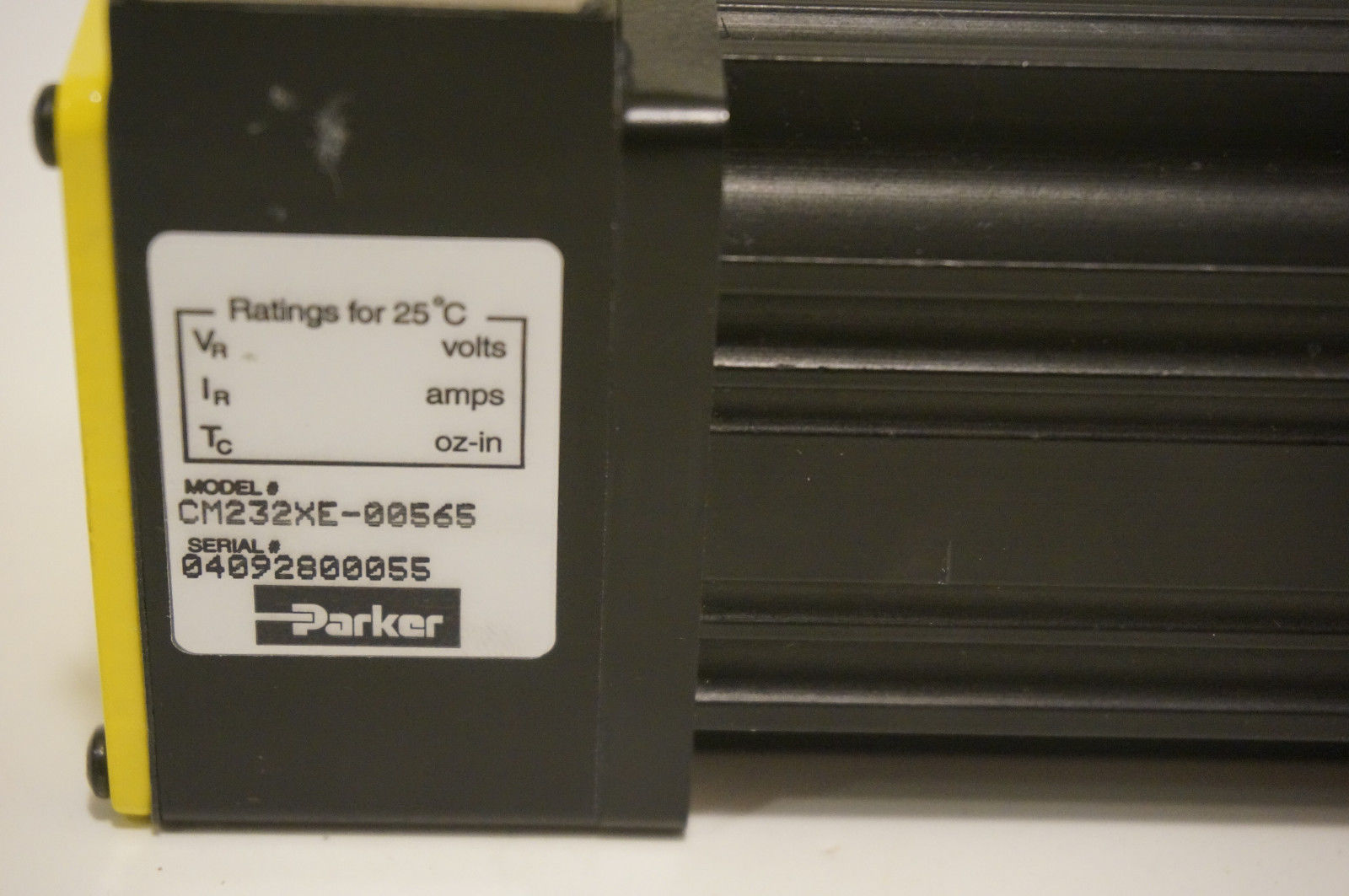 NEW PARKER CM232XE-00565 SERVO MOTOR CM232XE00565 - Image 4