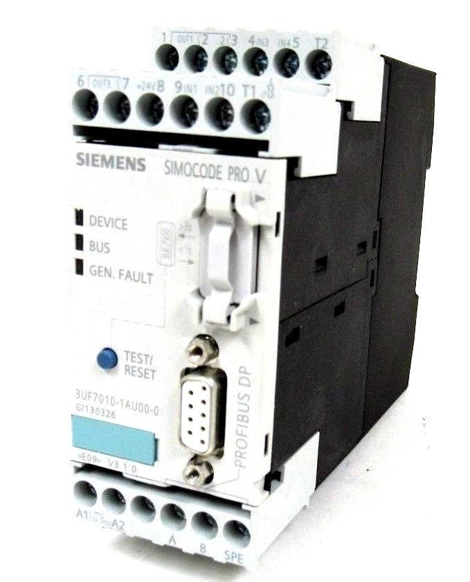 NEW SIEMENS 3UF7010-1AU00-0 RELAY MOTOR CONTROL 3UF70101AU000