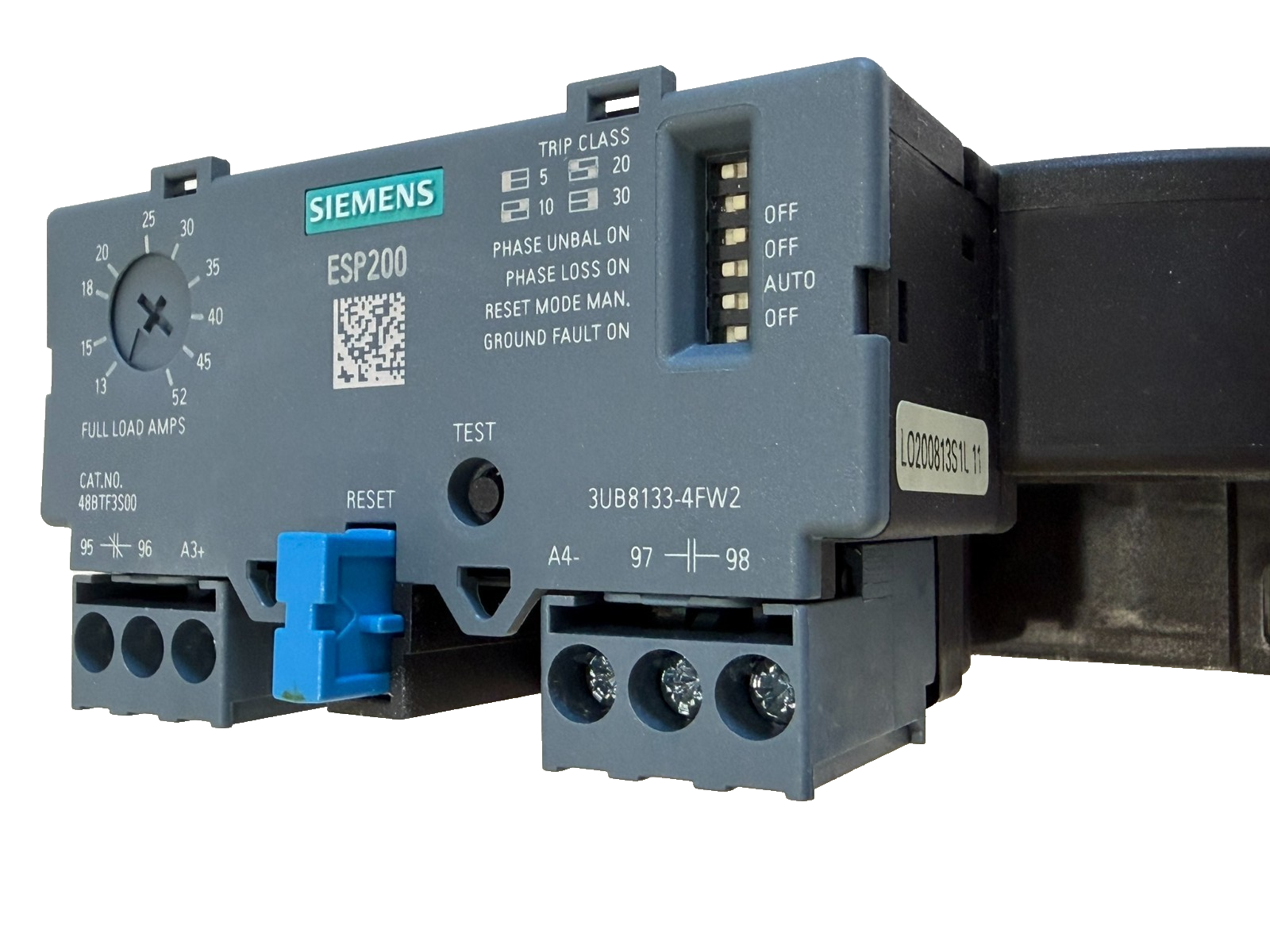 NEW SIEMENS 48BTF3S00 ESP200 OVERLOAD RELAY 3 PHASE 50/60HZ - Image 3
