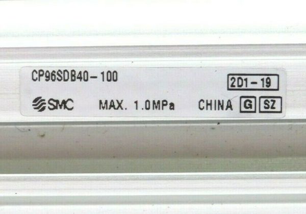 NEW SMC CP96SDB40-100 CYLINDER DBL ACTING TIE ROD CP96SDSB40100 - Image 3