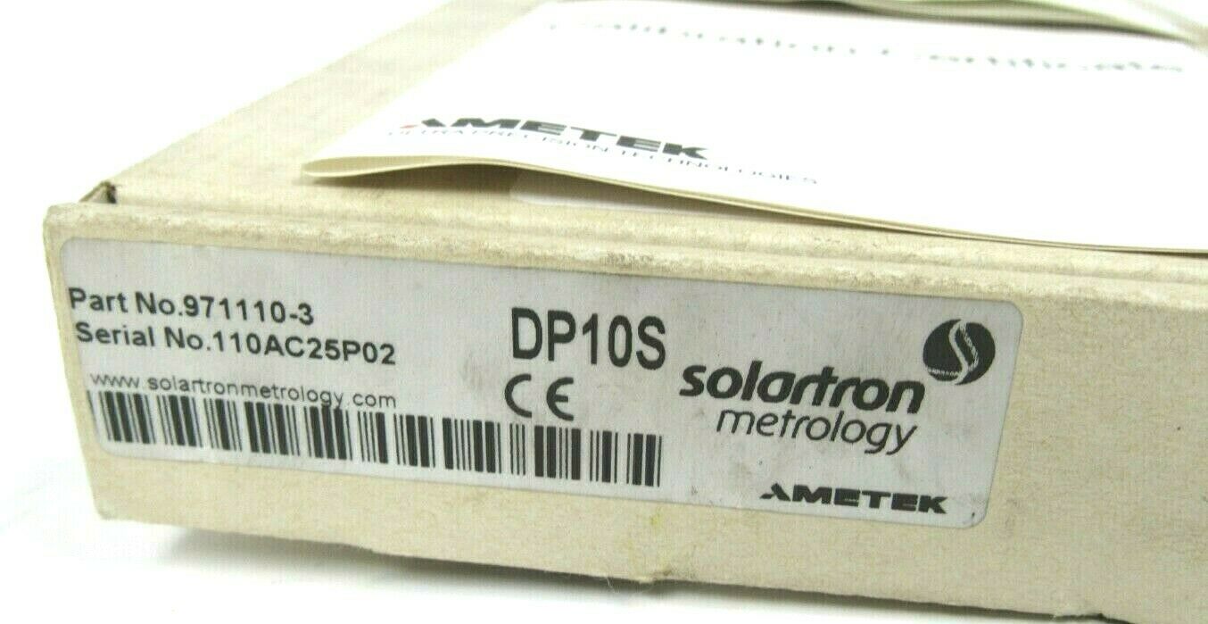 NEW SOLARTRON DP10S 971110-3 GAUGE PROBE 9711103 - Image 3