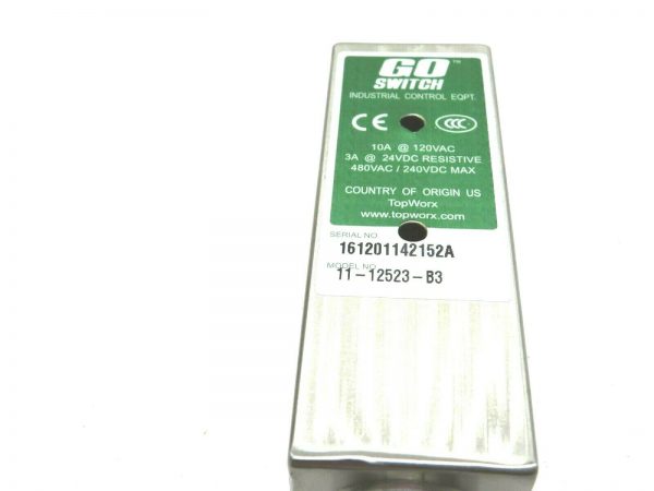 NEW TOPWORX GO SWITCH 11-12523-B3 LIMIT SWITCH 1112523B3 - Image 4