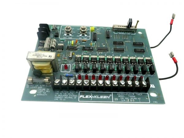 USED FLEX-KLEEN T16054 ASTRO FLEX TIMER PC BOARD 120VAC 50/60HZ - Image 3
