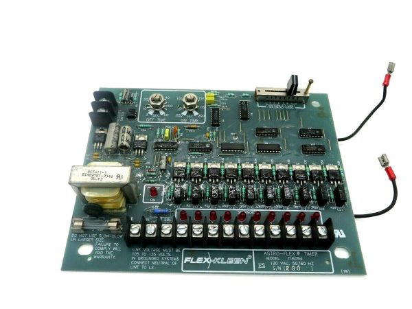 USED FLEX-KLEEN T16054 ASTRO FLEX TIMER PC BOARD 120VAC 50/60HZ - Image 4
