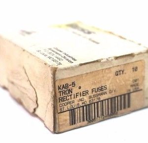 10 NEW BUSSMANN KAB-5 FUSES KAB5