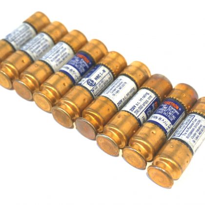 9 NEW FUSETRON FRN-R-6/10 FUSES FRNR610