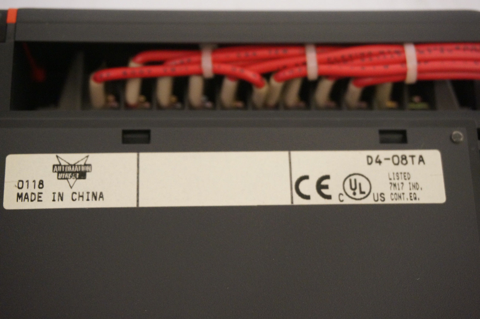 AUTOMATION DIRECT D4-08TA OUTPUT MODULE D408TA - Image 3