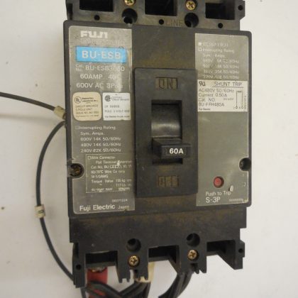 FUJI ELECTRIC BU-ESB3060 CIRCUIT BREAKER BUESB3060