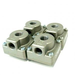 LOT OF 4 NEW SMC AQ3000-03 QUICK EXHAUST VALVES AQ300003
