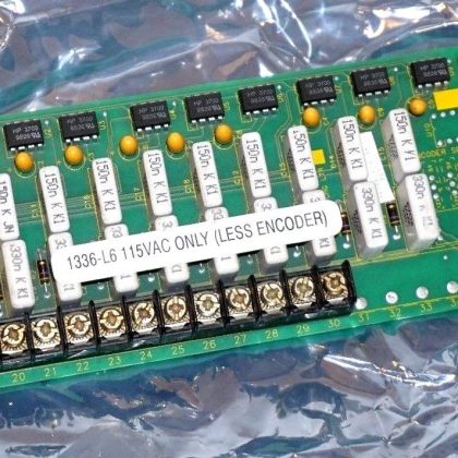 NEW ALLEN BRADLEY 1336-L6 CONTROL INTERFACE BOARD W/O ENCODER 115VAC, 1336L6