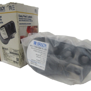 NEW BRADY MC1-1000-595-YL-BK INDOOR OUTDOOR VINYL CARTRIDGE MC11000595YLBK